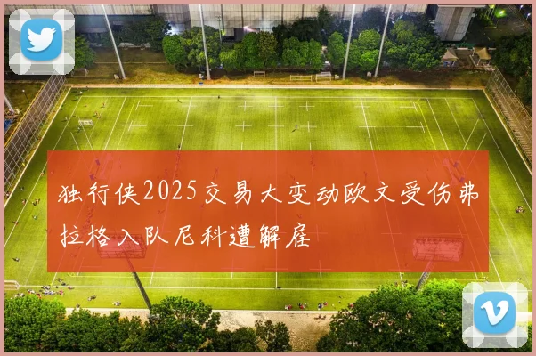 独行侠2025交易大变动欧文受伤弗拉格入队尼科遭解雇